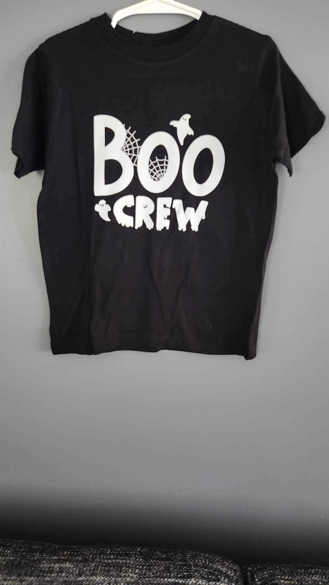 Boo Crew black tshirt- Children