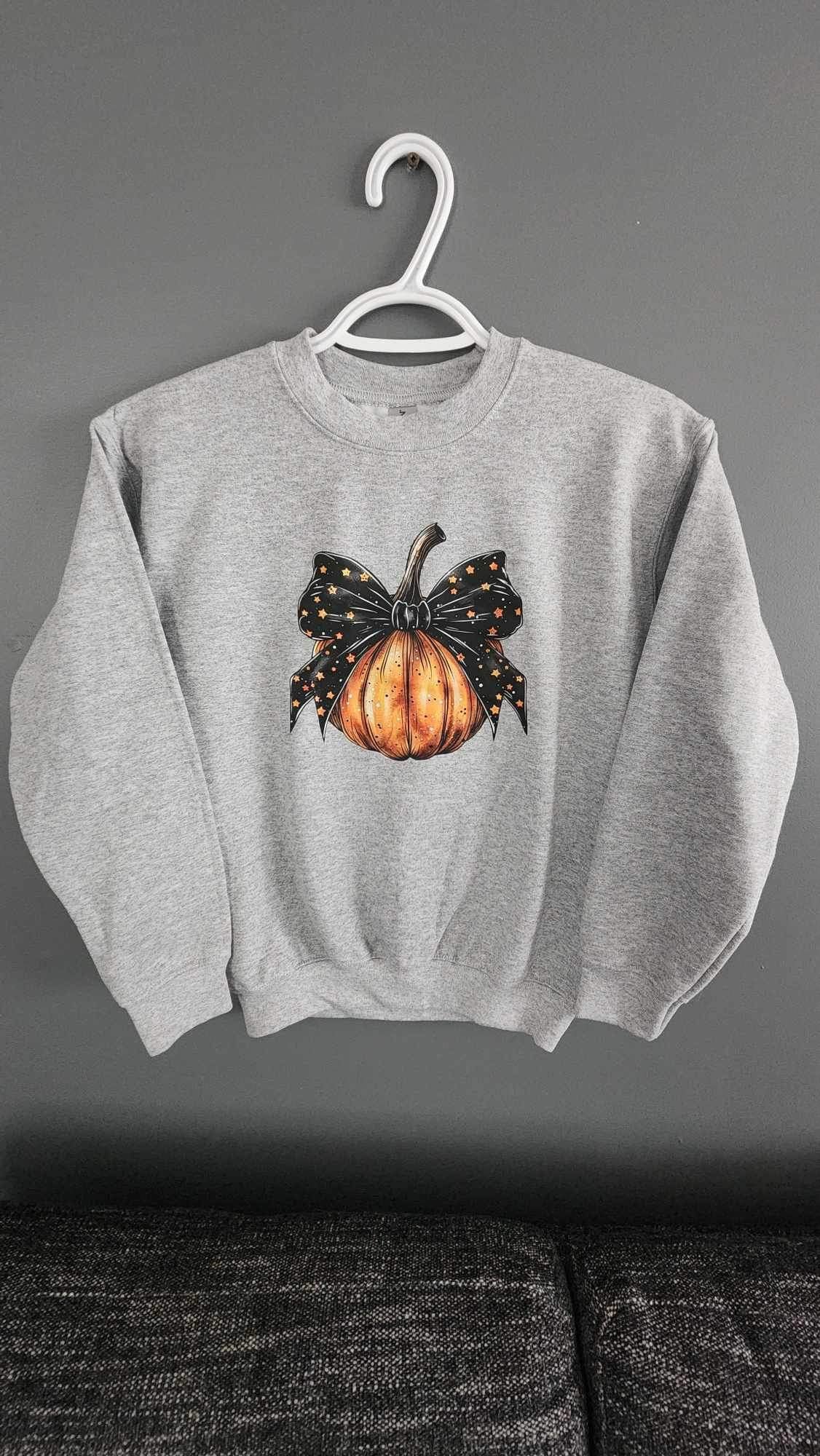 Pumpkin Bow white t-shirt - Children