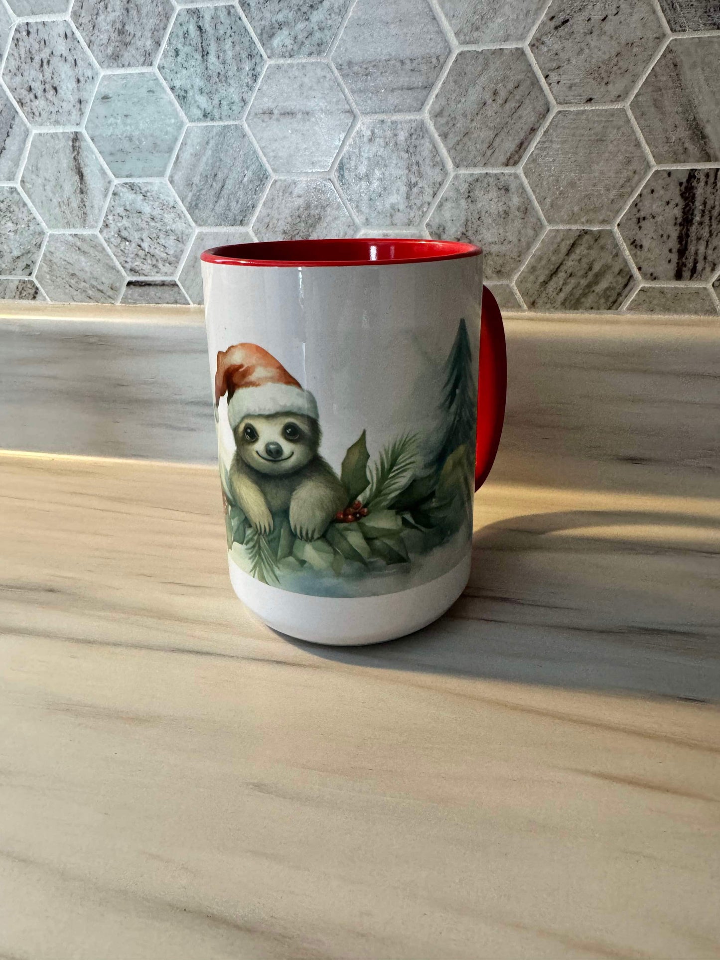 15oz ceramic Mug - Sloth