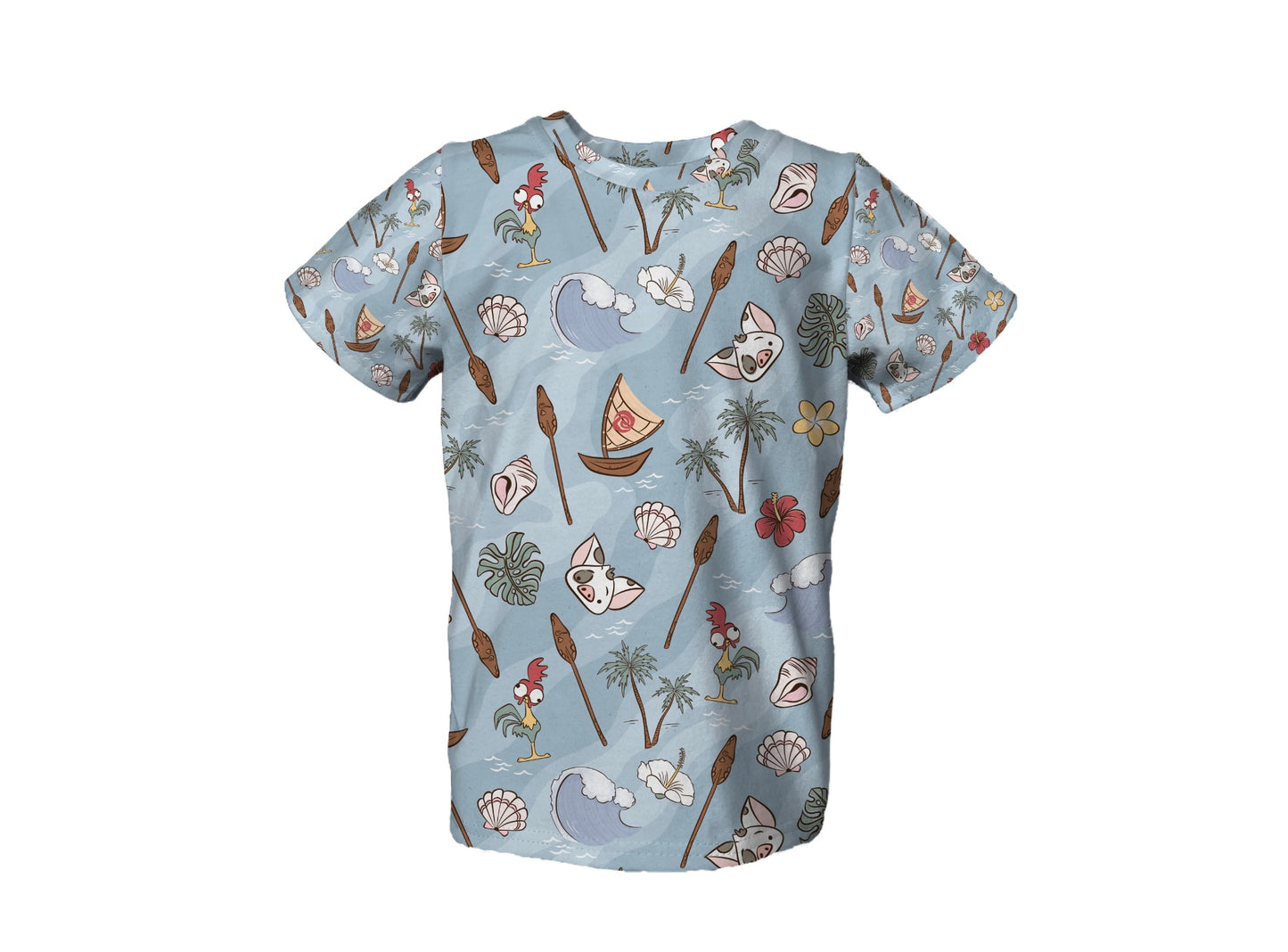 T-shirt - Children - Blue water