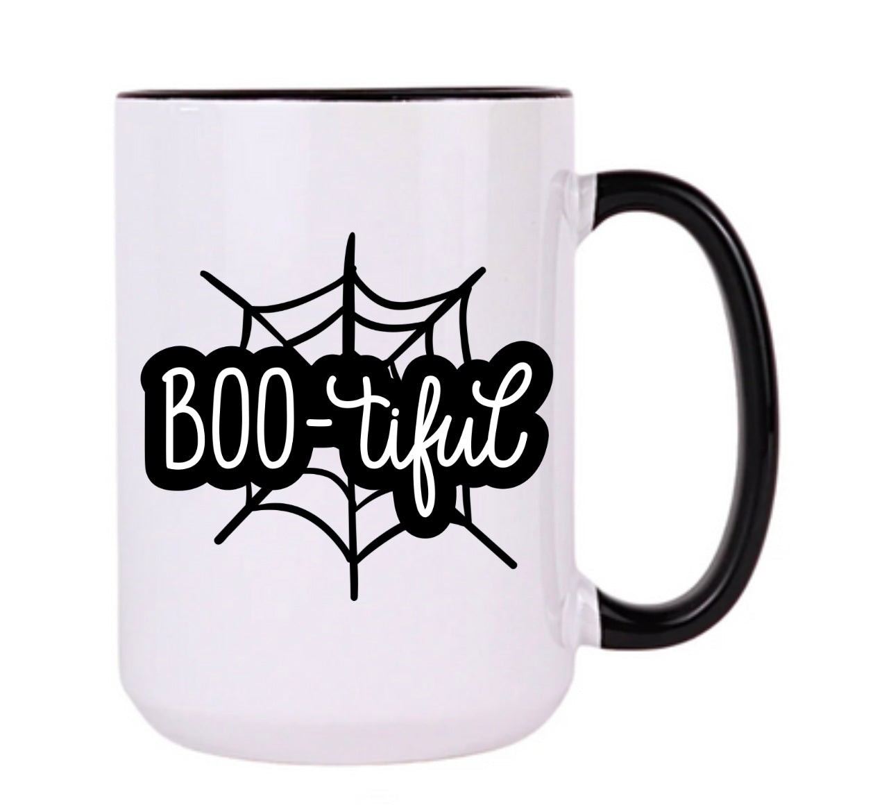 15oz ceramic Mug - Boo-tiful