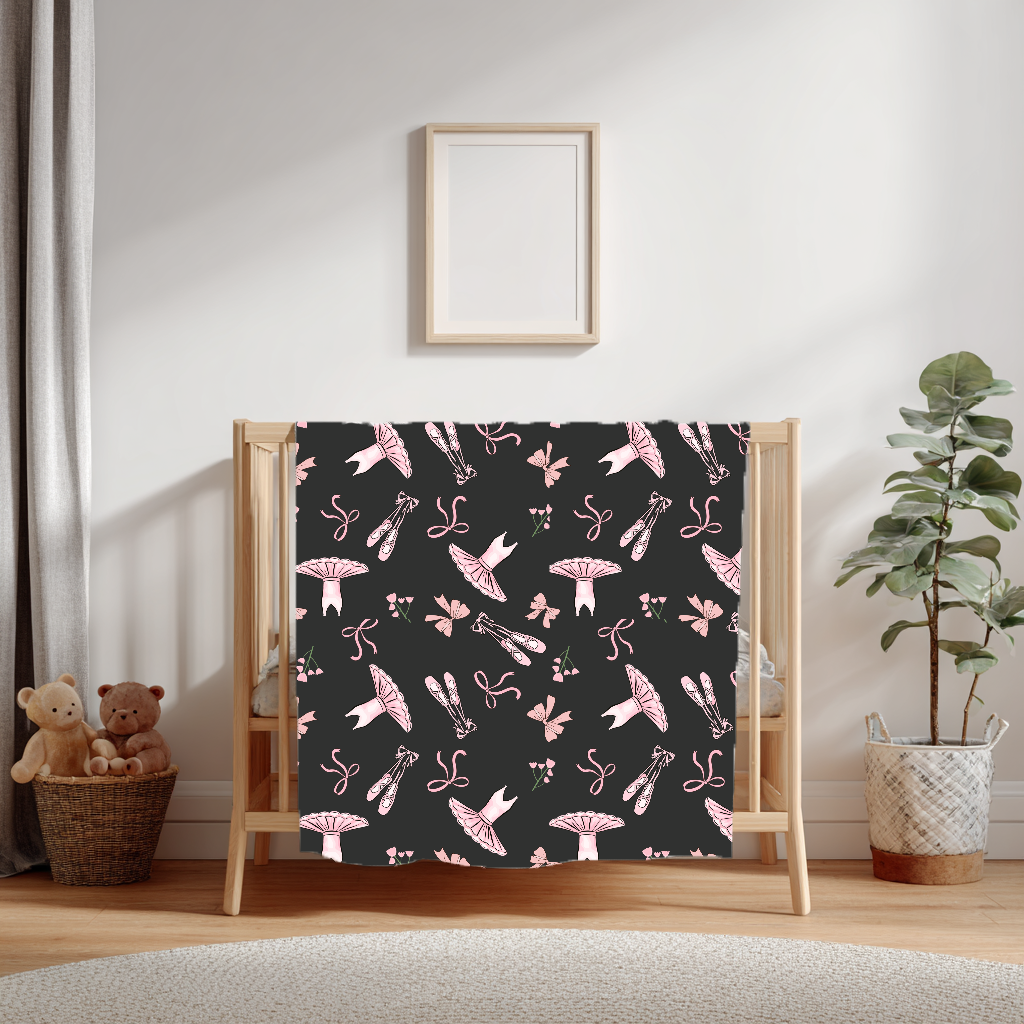Pre-Order Minky Blanket - Ballet