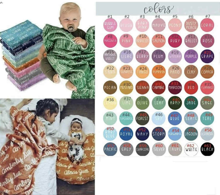 Garden Custom Blanket - PRE-ORDER