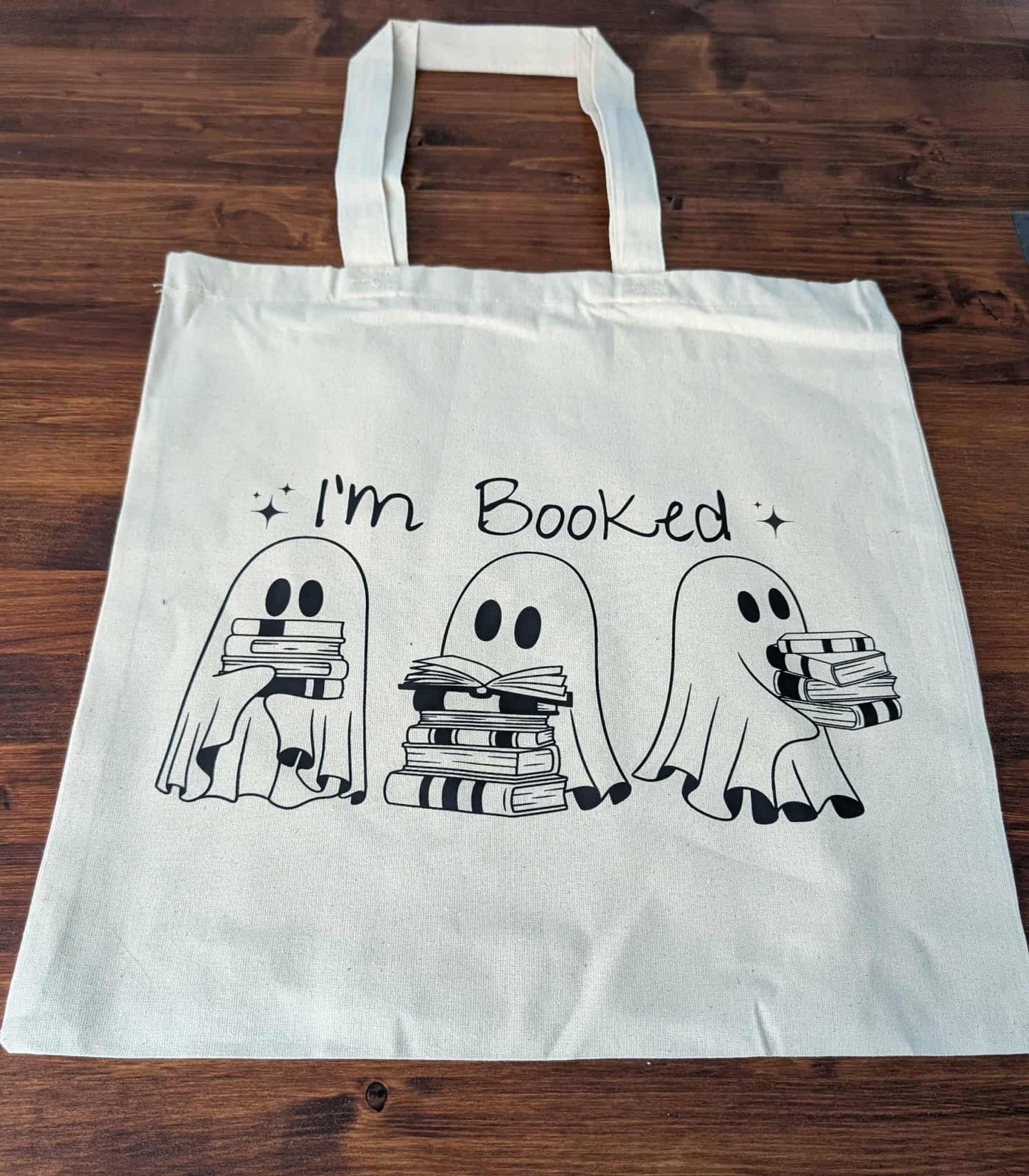 I’m booked ghost -tote bag