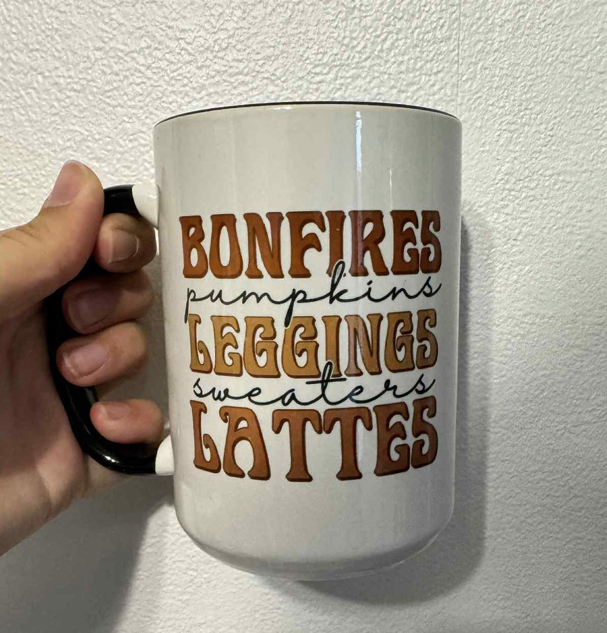 15oz ceramic Mug - Bonfires