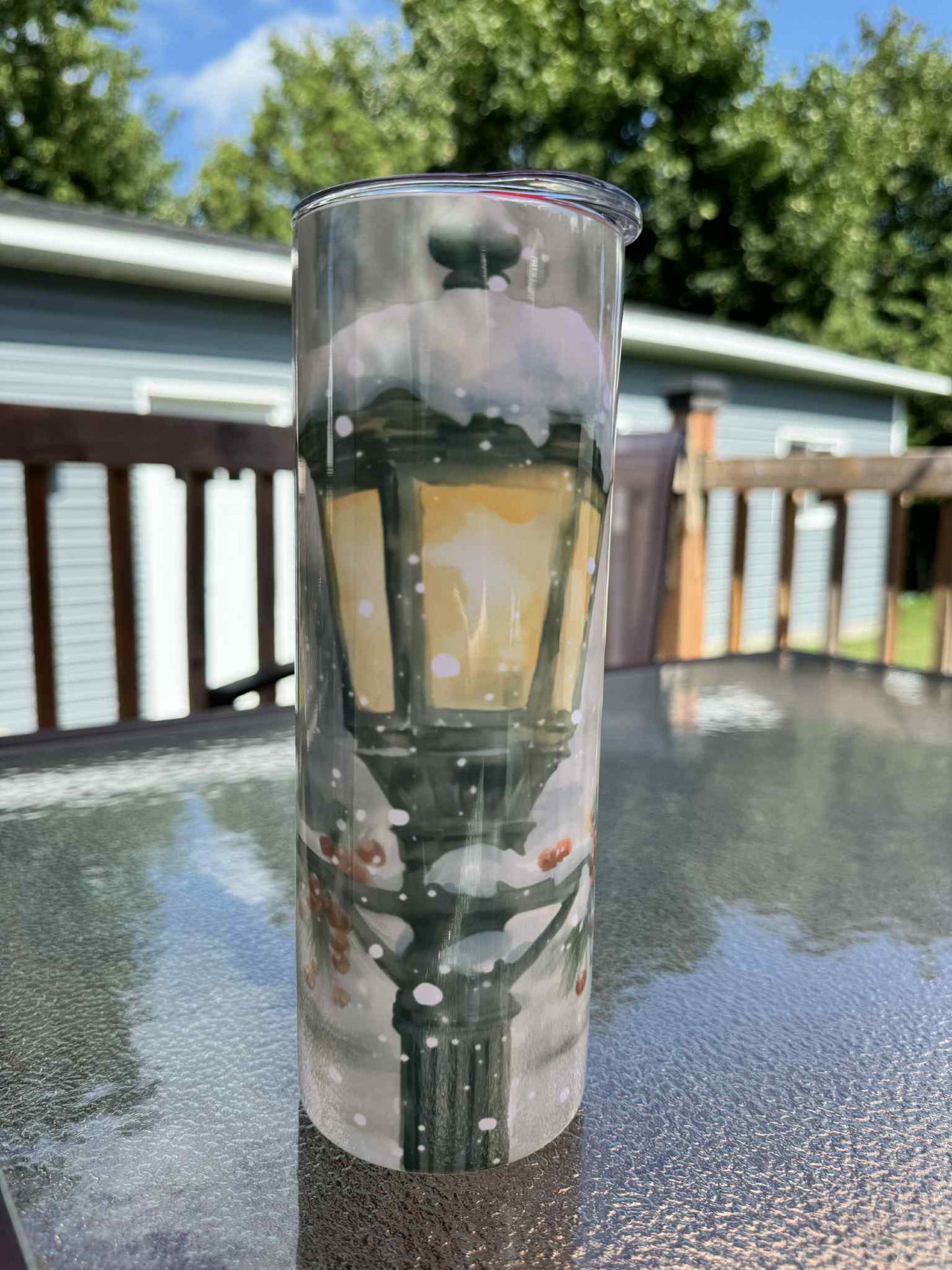 20 oz Straight Tumbler- Cardinal