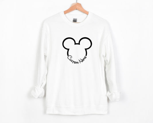 Custom Mouse- Adult Crewneck