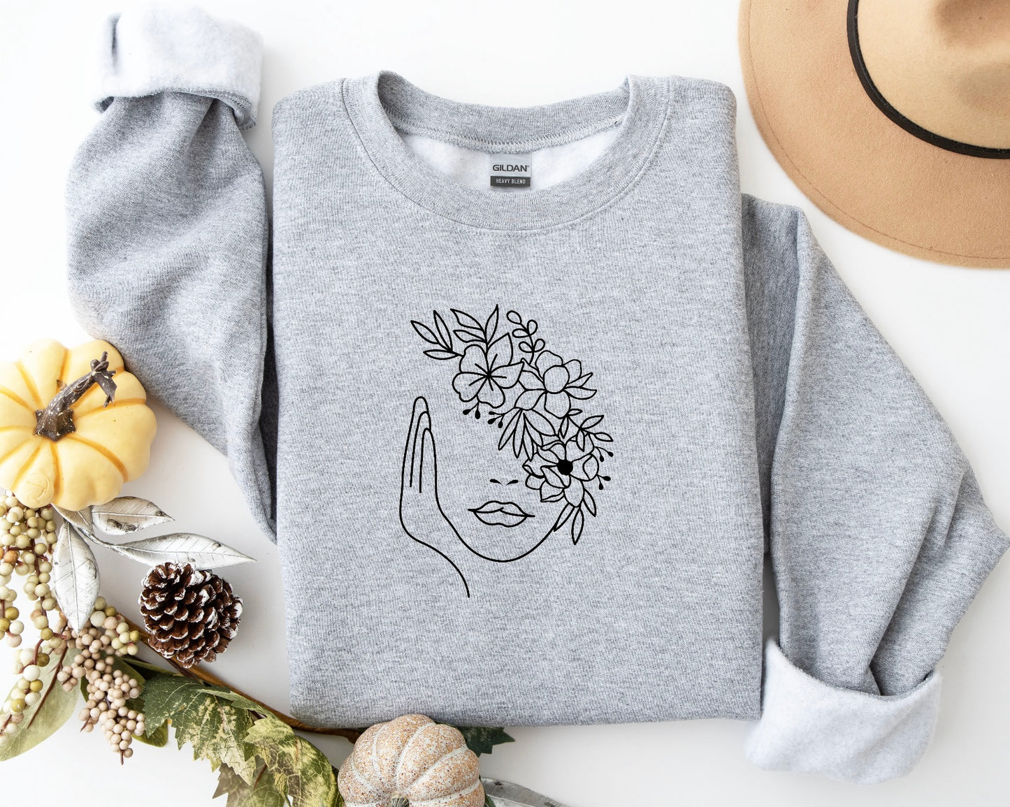 Beautiful thinking Crewneck- Adult