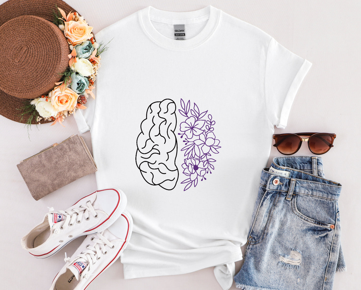 Colour beautiful mind - T-shirt Adult