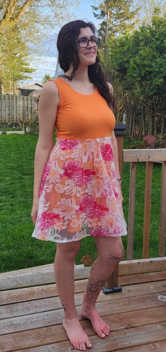 Adult - Floral Dress