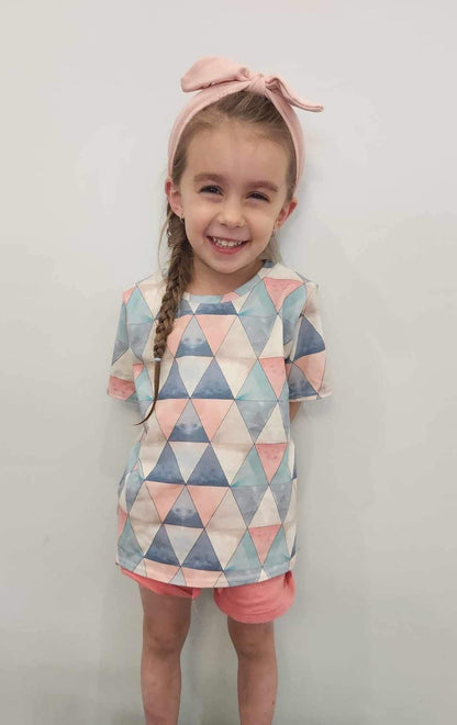 Triangles- T-shirt - Children