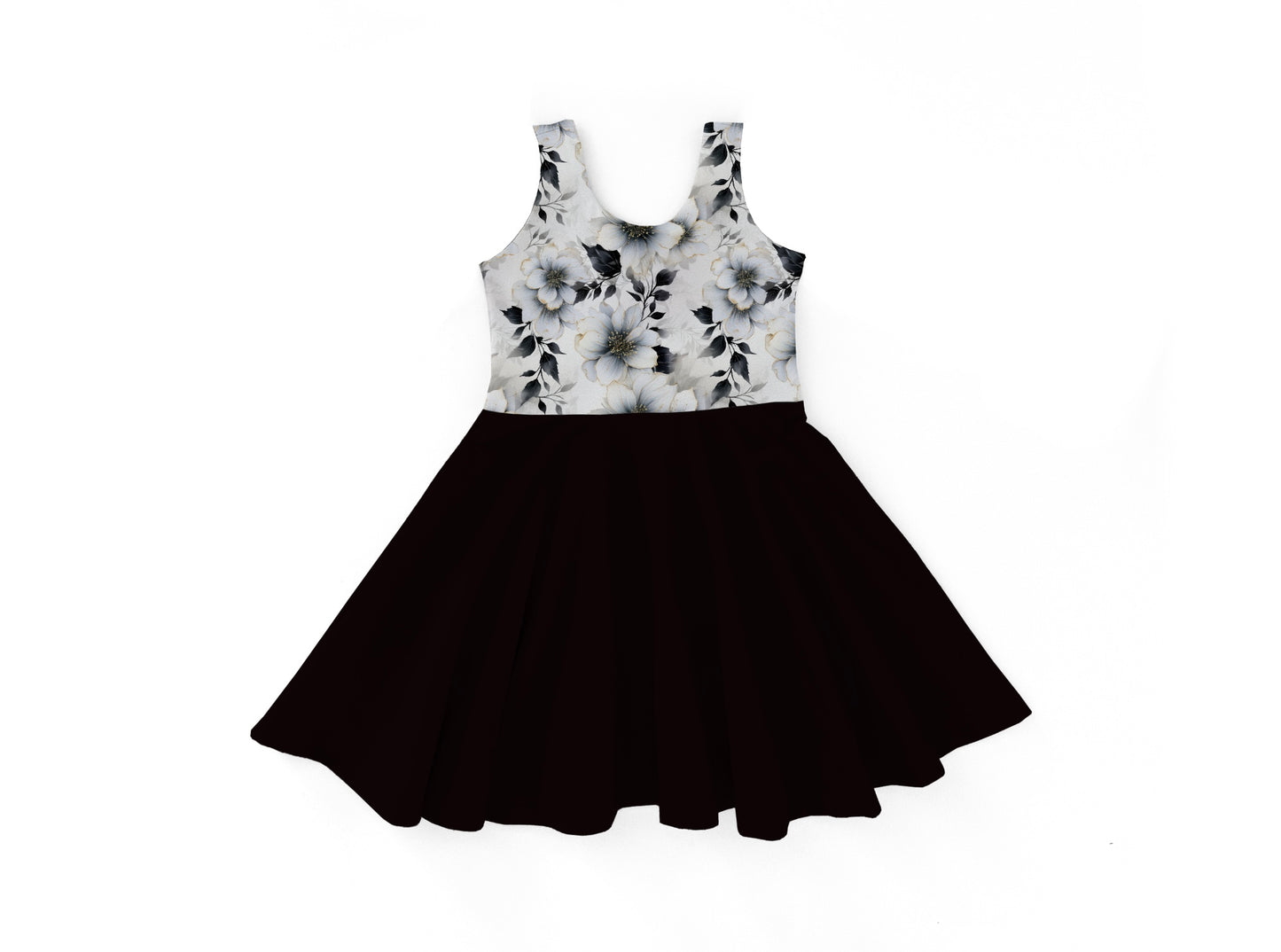 Children- Black & White Dress