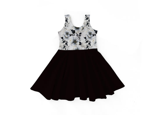 Children- Black & White Dress