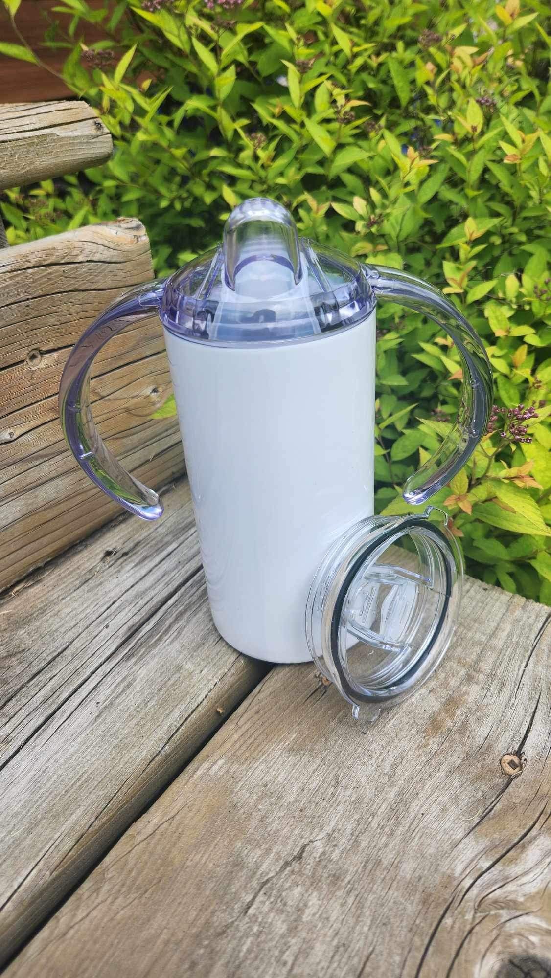 12oz Dual Lid Sippy Cup - Custom