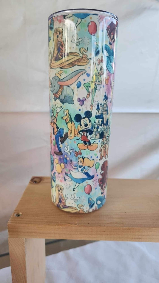 20 oz Straight Tumbler- Characters