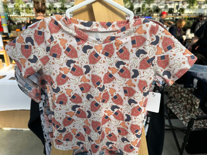 Chickens- T-shirt - Children 12-18m