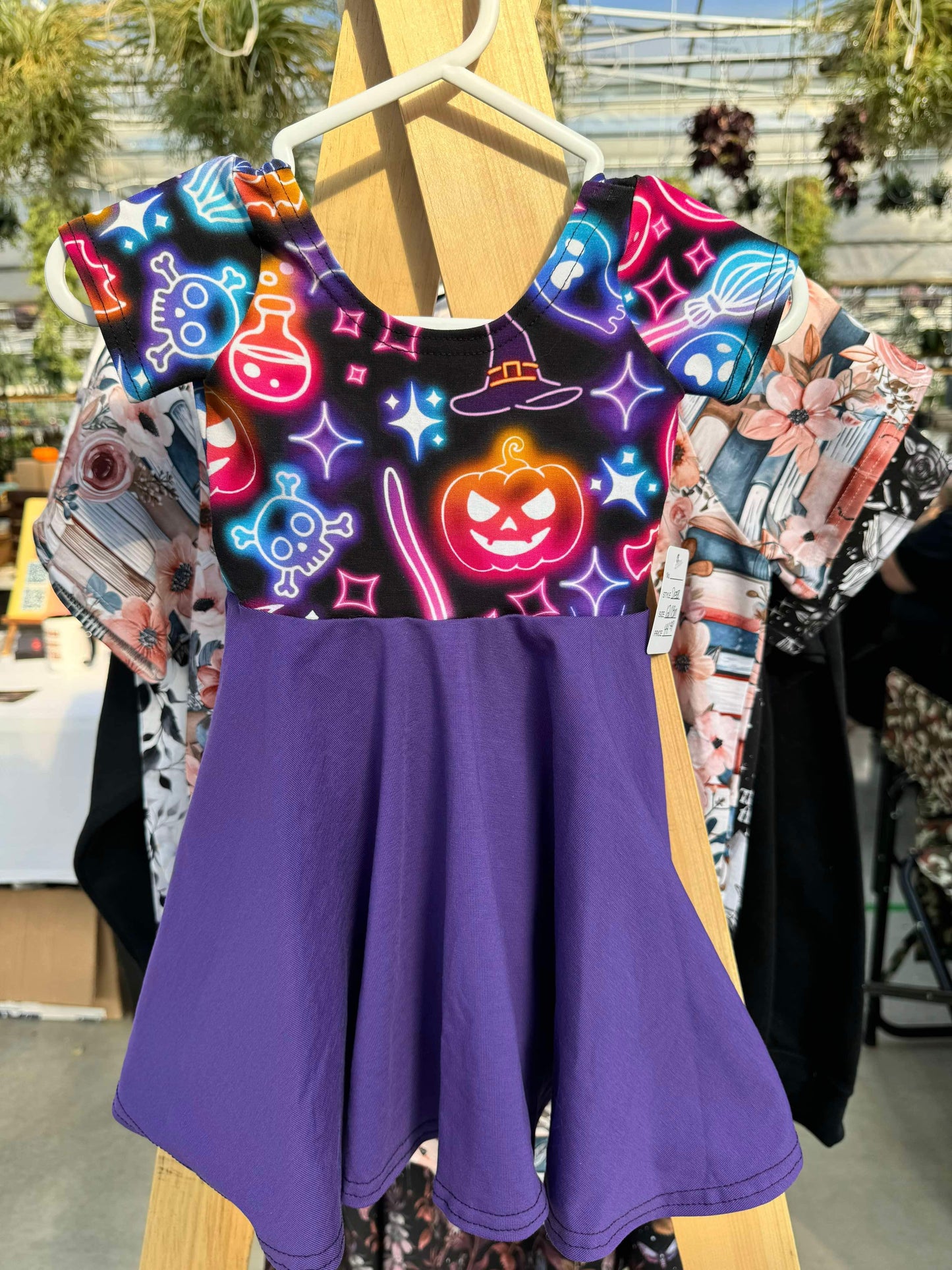 Children- Neon Halloween Dress