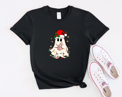 Children - Ghost with Dessert Black Crewneck 3T
