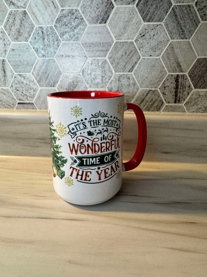 15oz ceramic Mug - Wonderful time of year