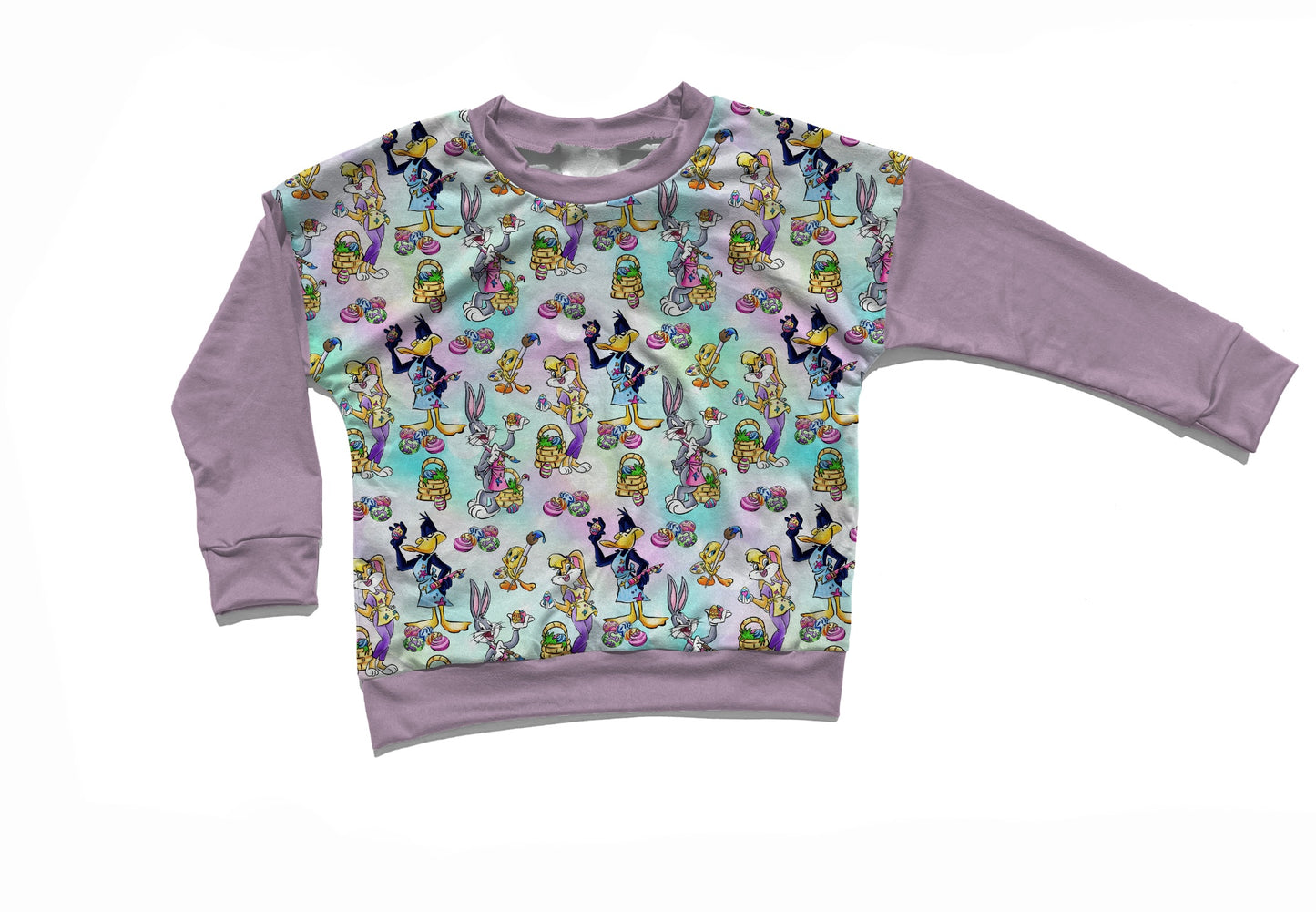 Adult - Crewneck - Bugs B. Lavender