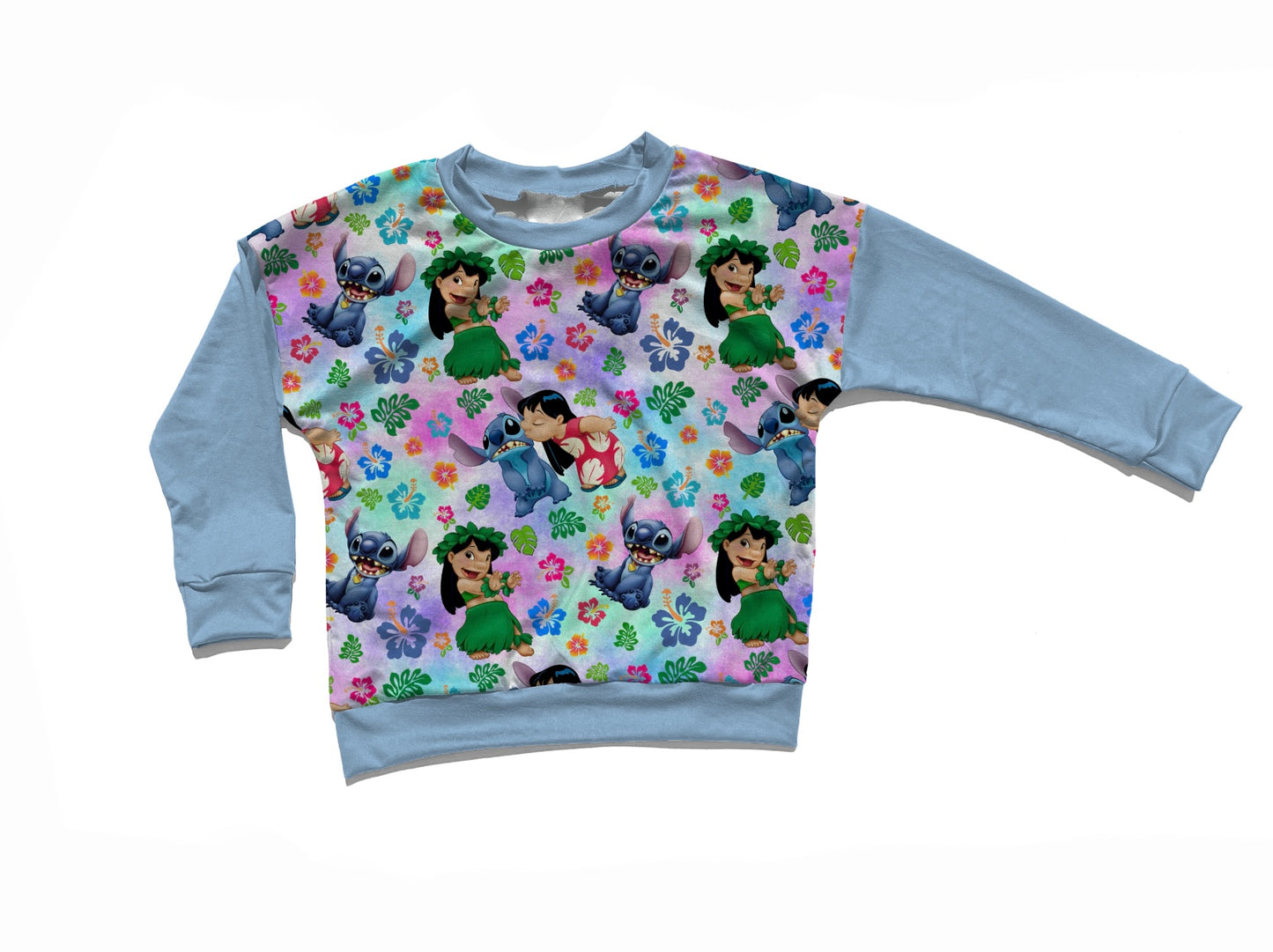 Children - Crewneck- L&S Blue