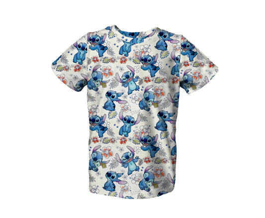 T-shirt - Children - Cute Blue