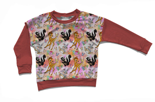 Children - Crewneck- Colourful B.