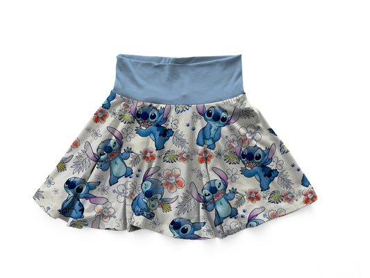 Children - Skirt - Cute Blue