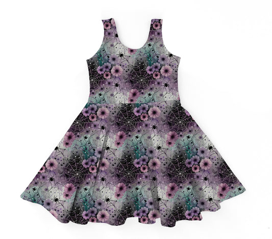 Adult - Dress- Full Floral Web - PRE ORDER