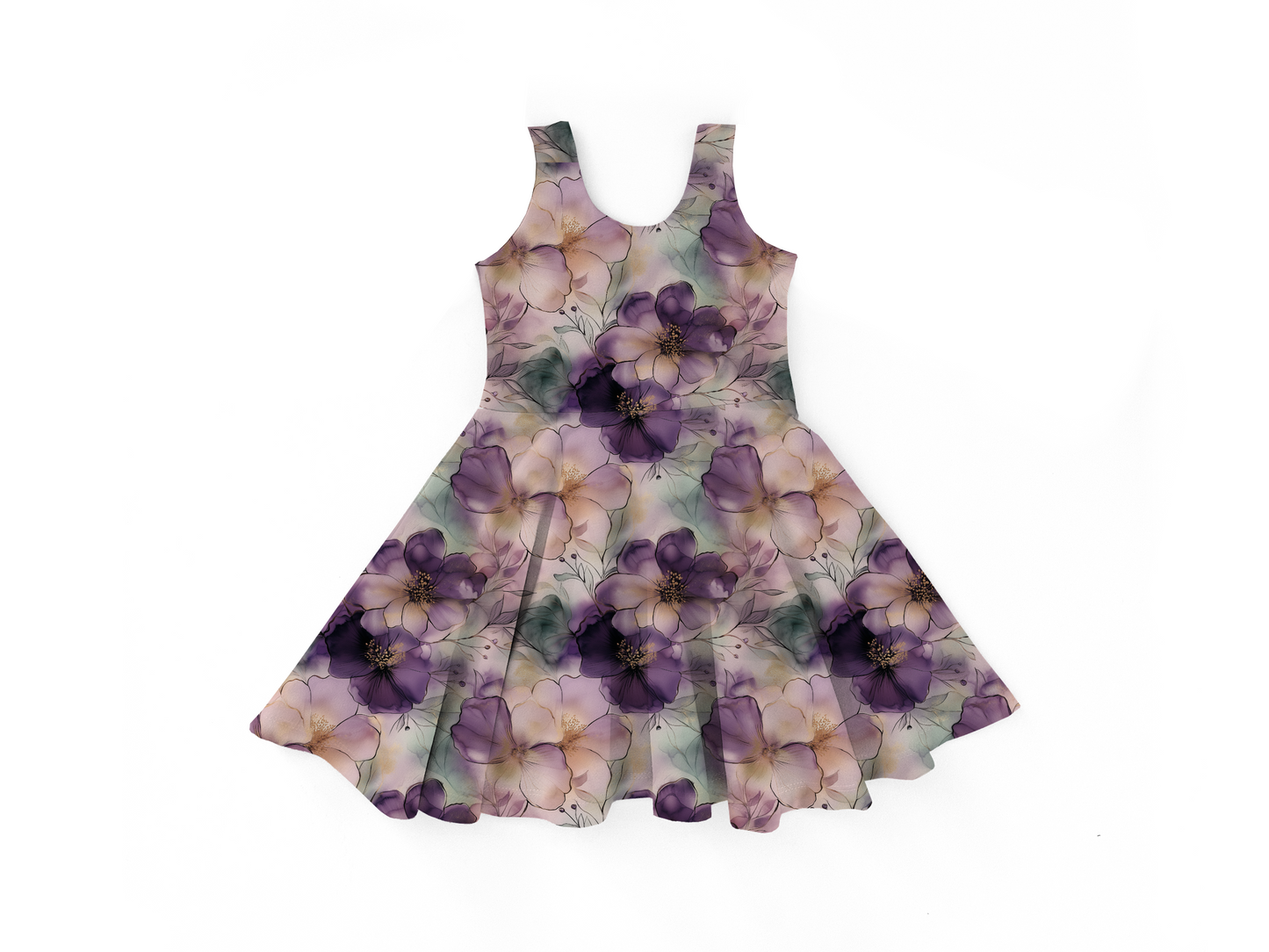 ONE PIECE Muted Plum- Adult - handmade Dress - PRE ORDER