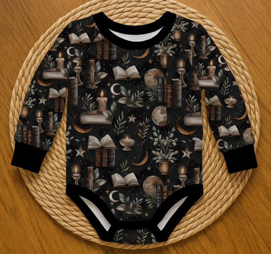 Mystical book - Romper with snaps