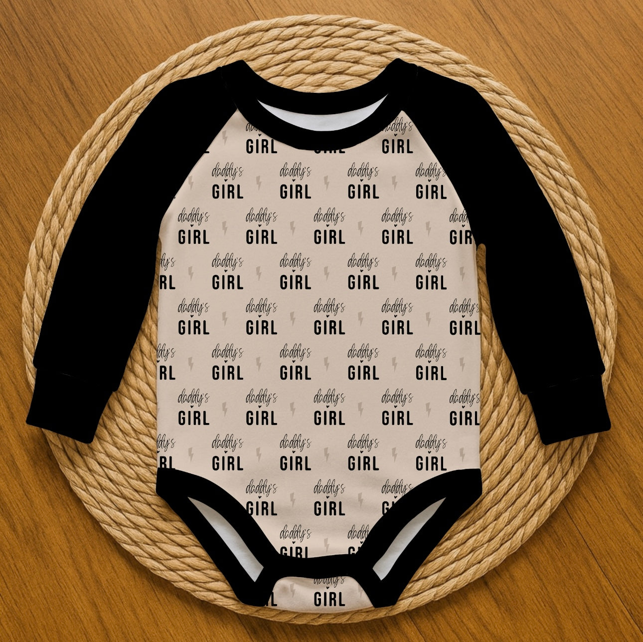 Daddy’s Girl- Romper with snaps