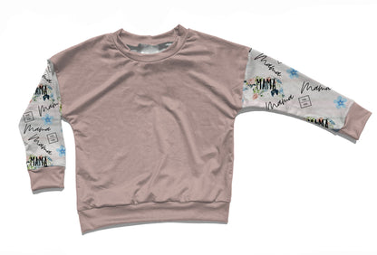 Mama Mini-Adult - Handmade -Crewneck