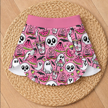 Watermelon ghost- Tulip skort