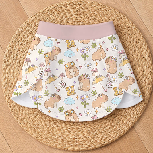 Capybara - Tulip skort