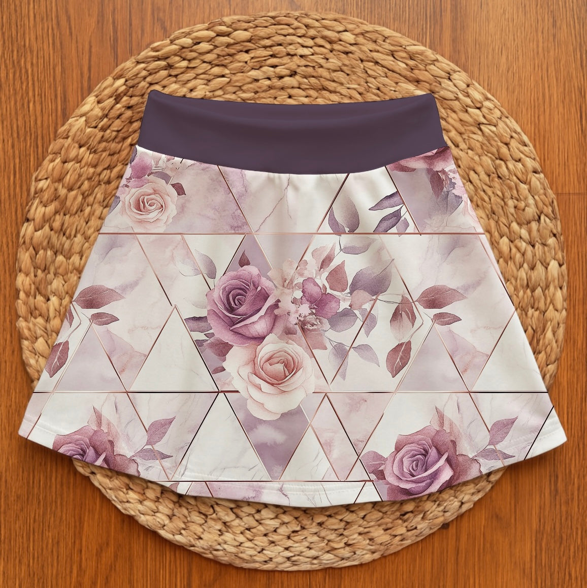 Light floral - Basic skort