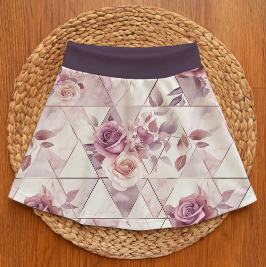 Light floral - Basic skort