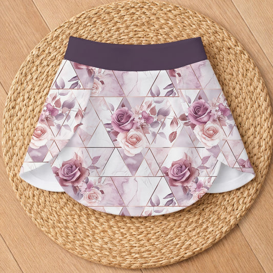 Light floral - Tulip skort