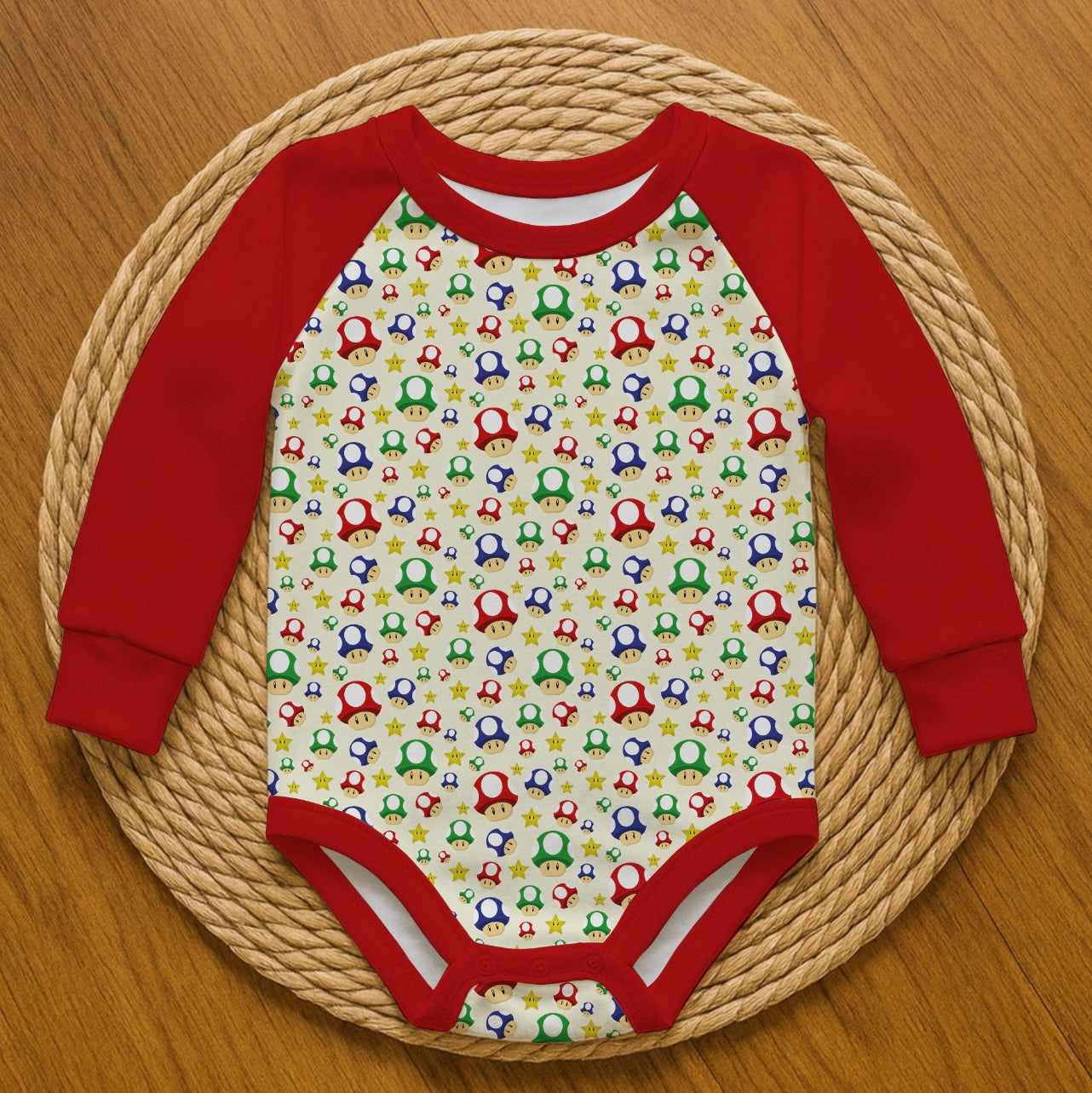 Power up - Romper with snaps