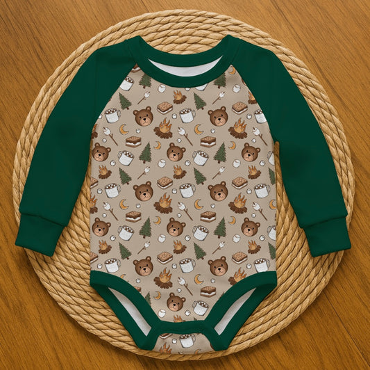 Campfire - Romper with snaps