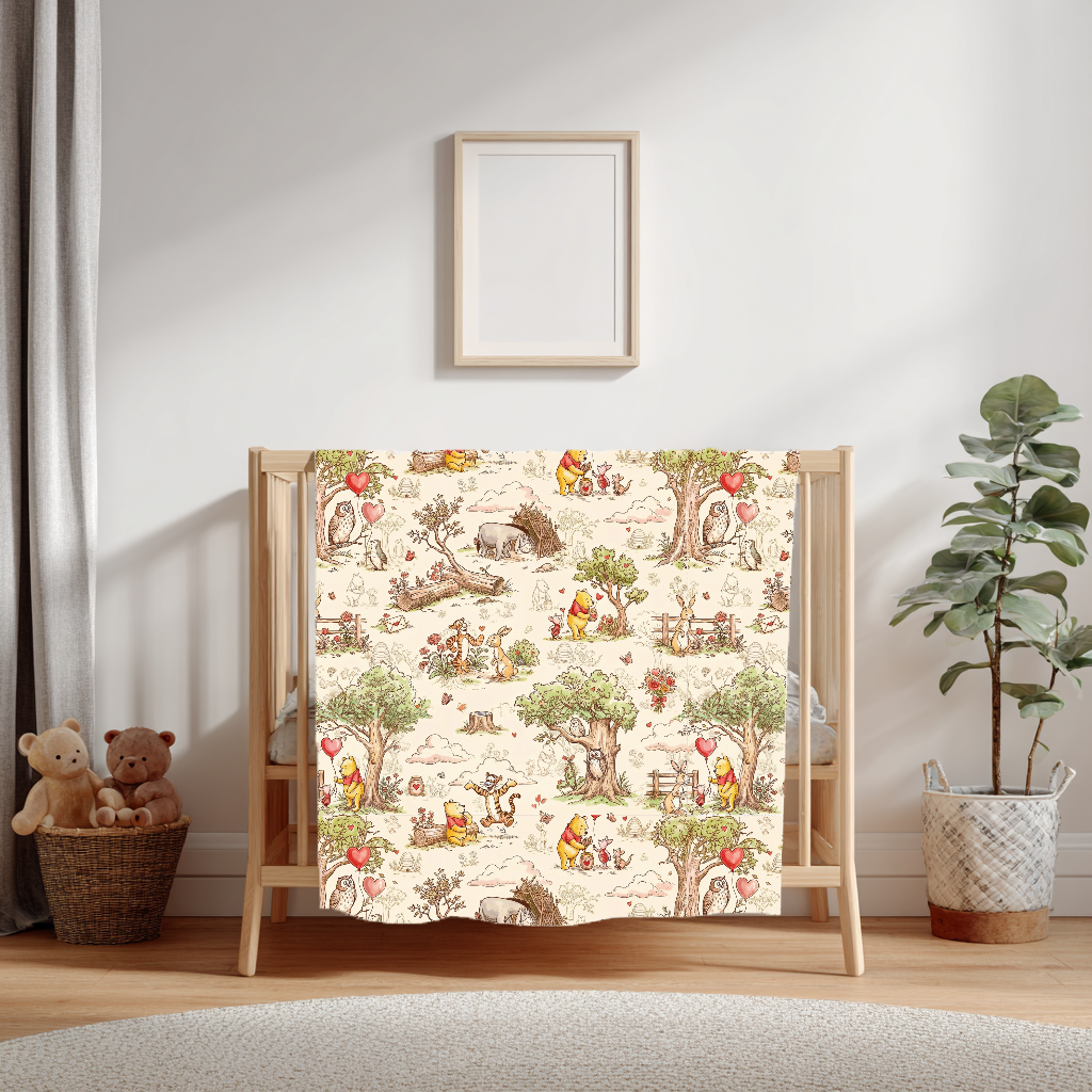 Pre-Order Minky Blanket - Pooh