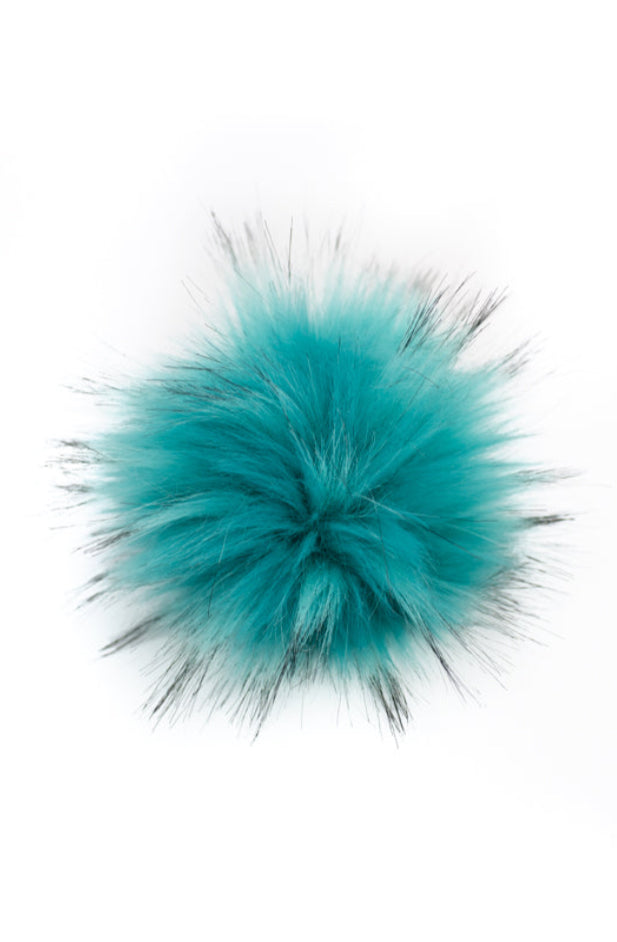 Turquoise pompom