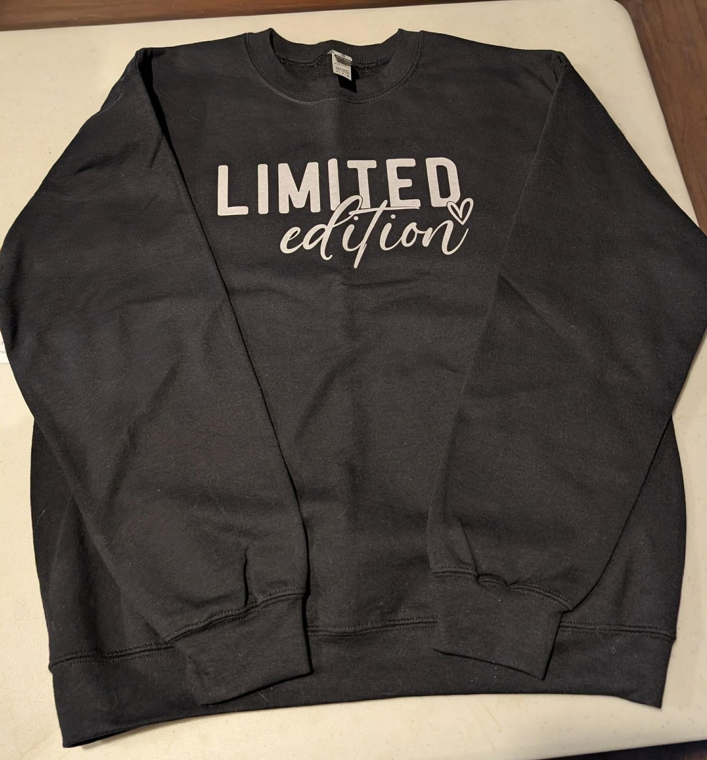 Adult - Limited Edition - Medium Black crewneck