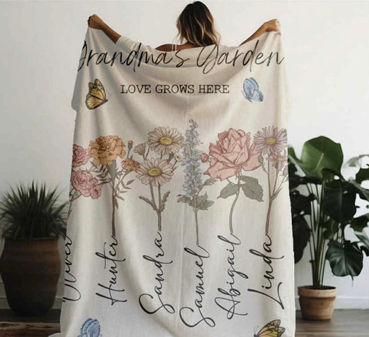 Garden Custom Blanket - PRE-ORDER
