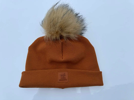 Terracotta - Waffle Beanie
