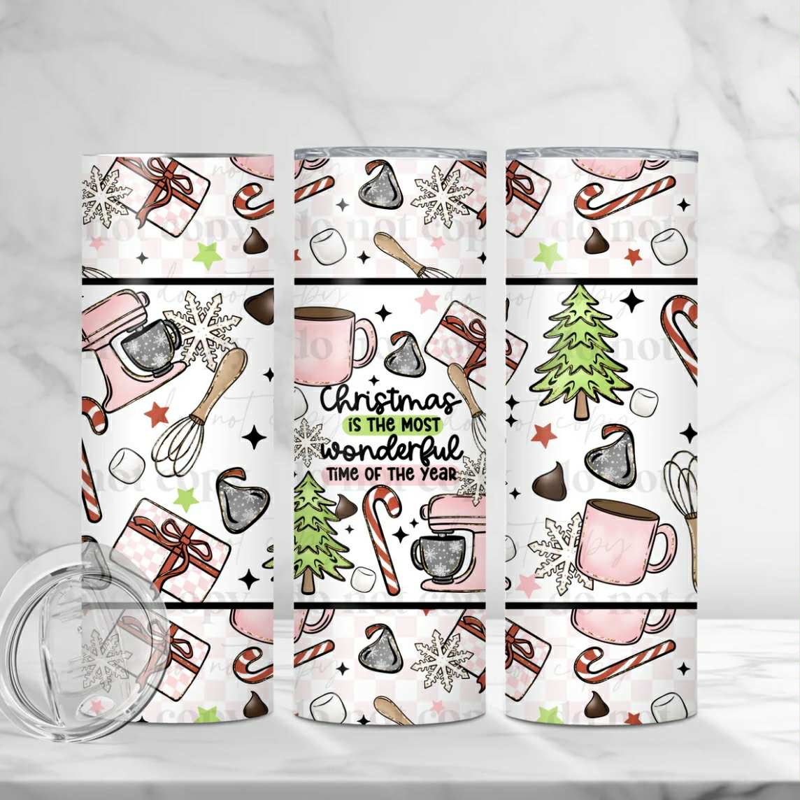 Wonderful time - 20 oz Straight Tumbler