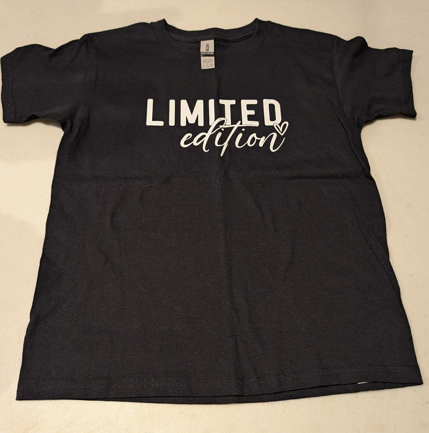 Limited Edition Black Tshirt - size small youth