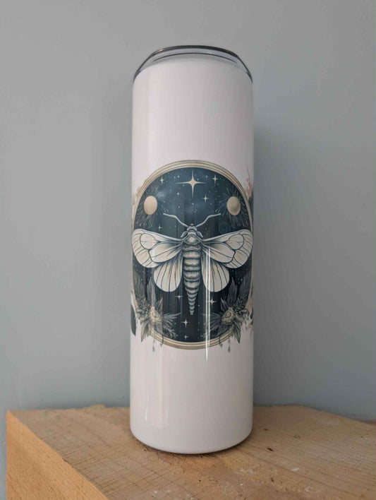 20 oz Straight Tumbler- Moth