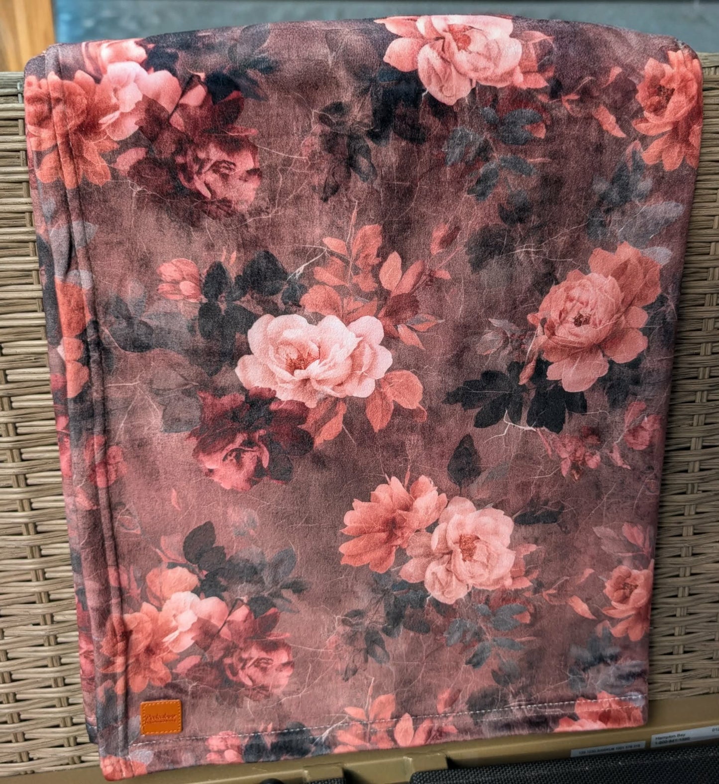 Rustic Floral - Minky Blanket
