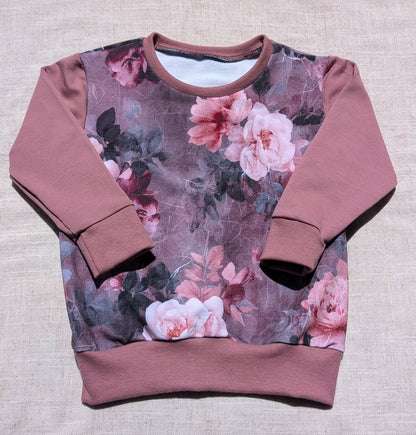 Rustic floral - Crewneck